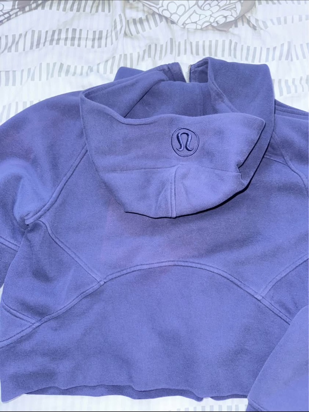 Scuba Hoodie Cropped Lululemon true navy - Picture 5 of 5